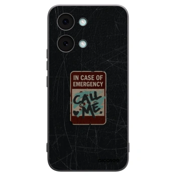 Picasee Xiaomi Poco X8 Pro Max Hülle - Schwarzes Silikon - EMERGENCY