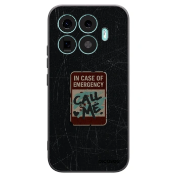 Picasee Xiaomi 17T Hülle - Schwarzes Silikon - EMERGENCY
