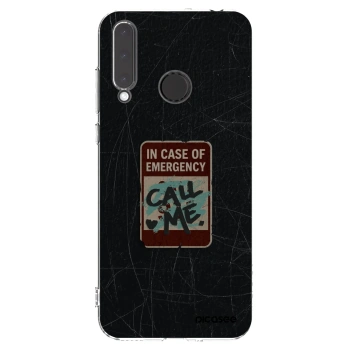 Picasee Honor 20 Lite Hülle - Transparentes Silikon - EMERGENCY