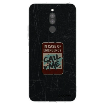 Picasee Xiaomi Redmi 8 Hülle - Transparentes Silikon - EMERGENCY