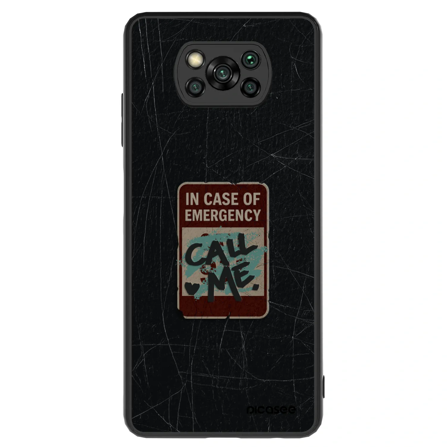 Picasee ULTIMATE CASE für Xiaomi Poco X3 - EMERGENCY