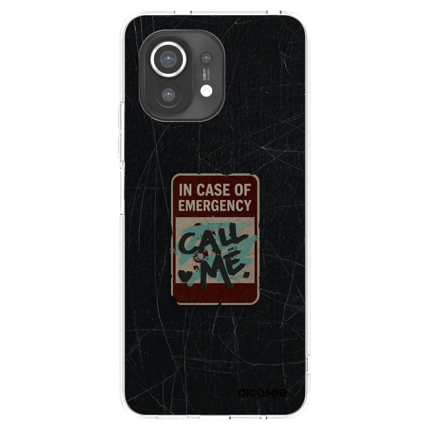 Picasee Xiaomi Mi 11 Hülle - Transparentes Silikon - EMERGENCY