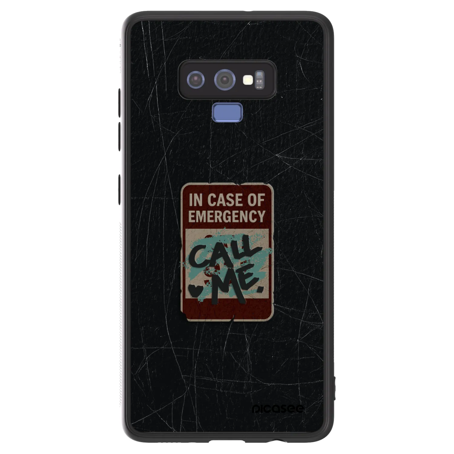 Picasee ULTIMATE CASE für Samsung Galaxy Note 9 N960F - EMERGENCY