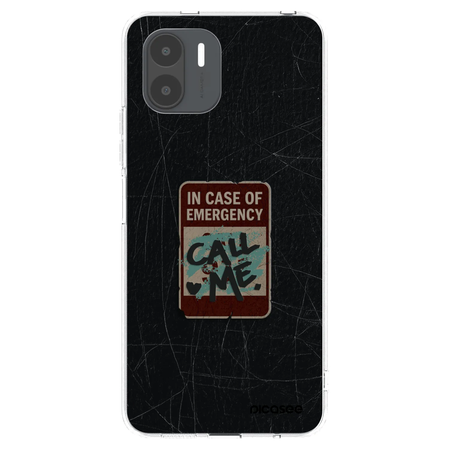 Picasee Xiaomi Redmi A2 Hülle - Transparentes Silikon - EMERGENCY