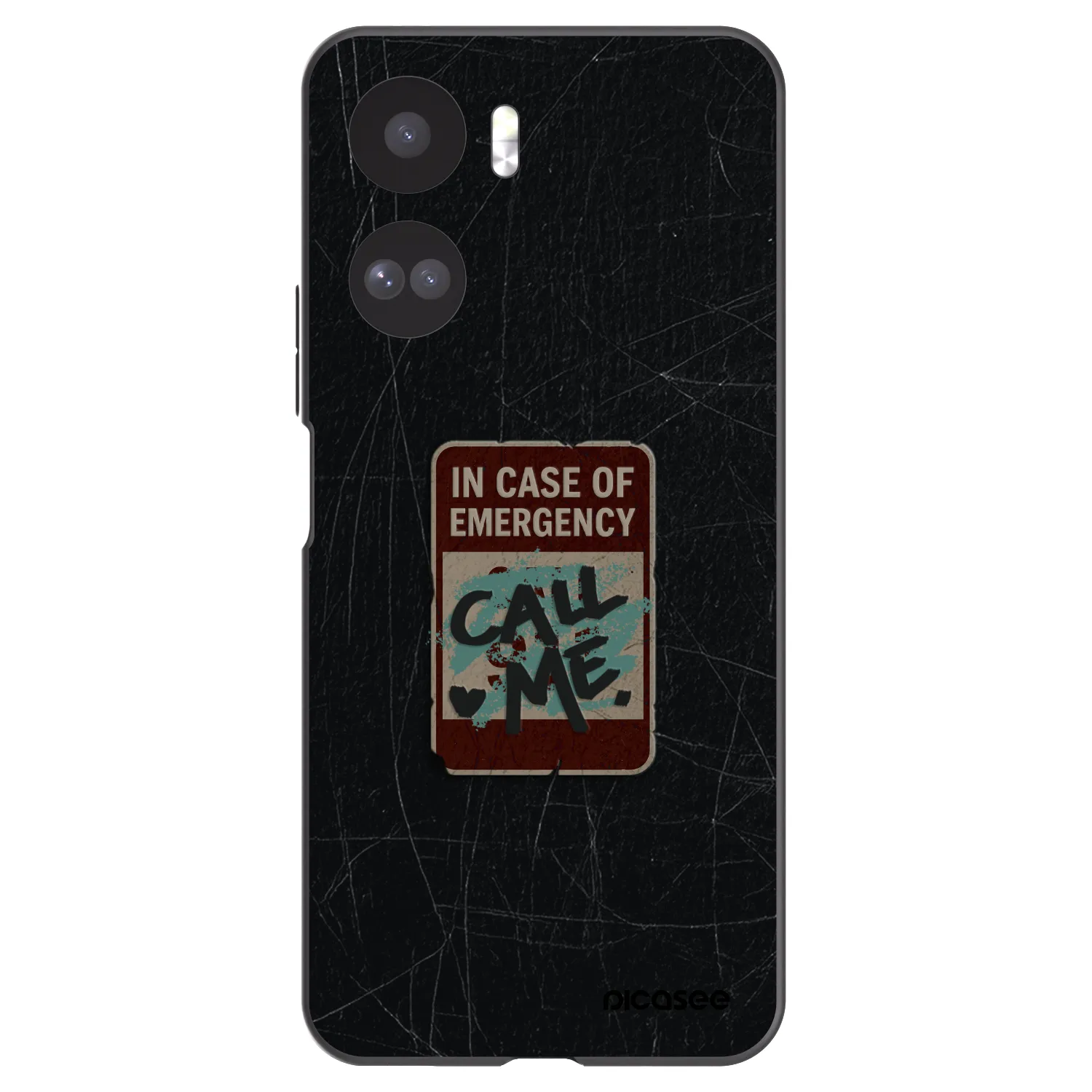 Picasee Honor 90 Lite 5G Hülle - Schwarzes Silikon - EMERGENCY