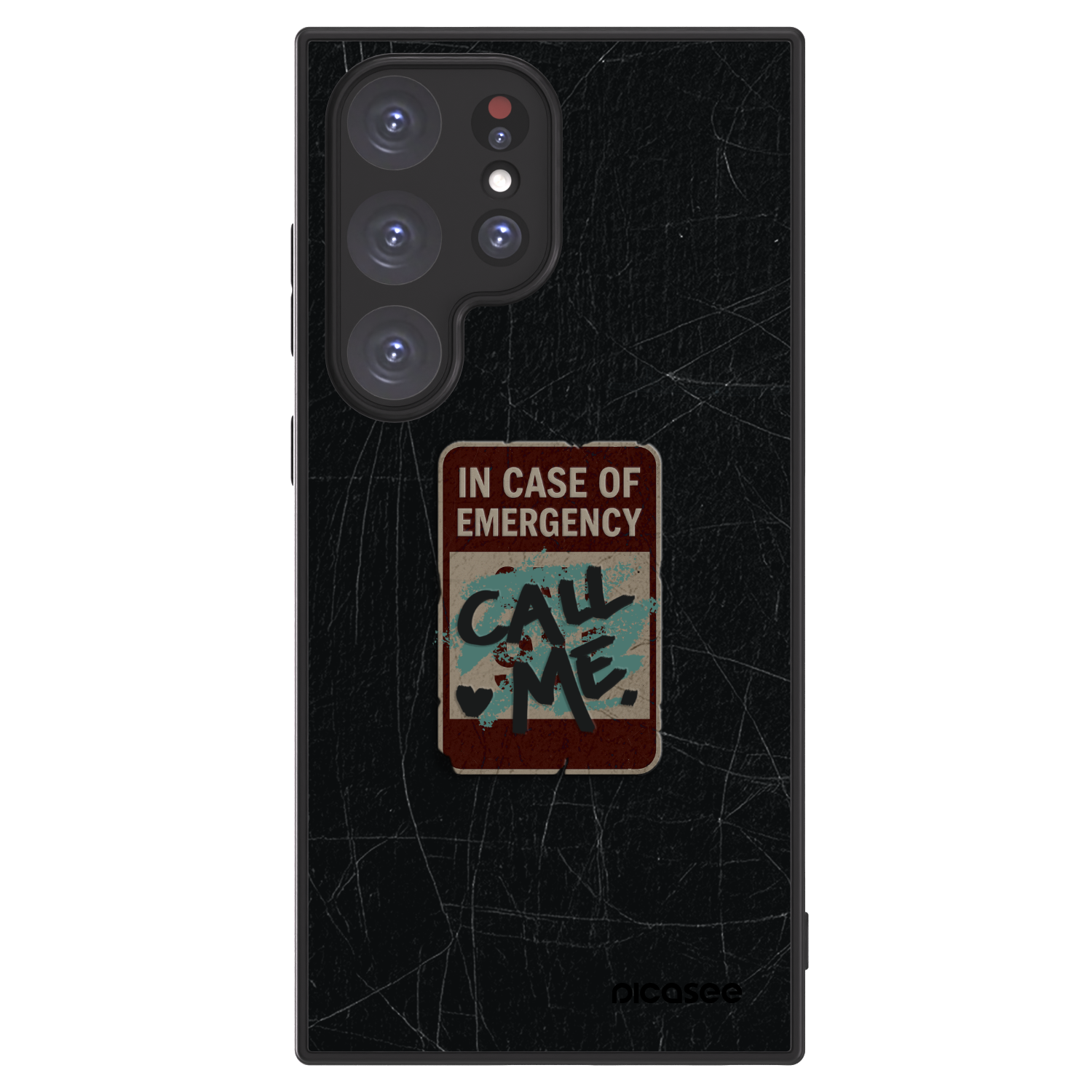 Picasee ULTIMATE CASE PowerShare für Samsung Galaxy S24 Ultra S928B 5G - EMERGENCY