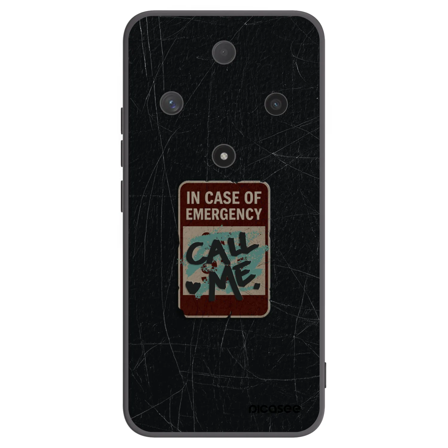 Picasee Honor Magic6 Lite 5G Hülle - Schwarzes Silikon - EMERGENCY