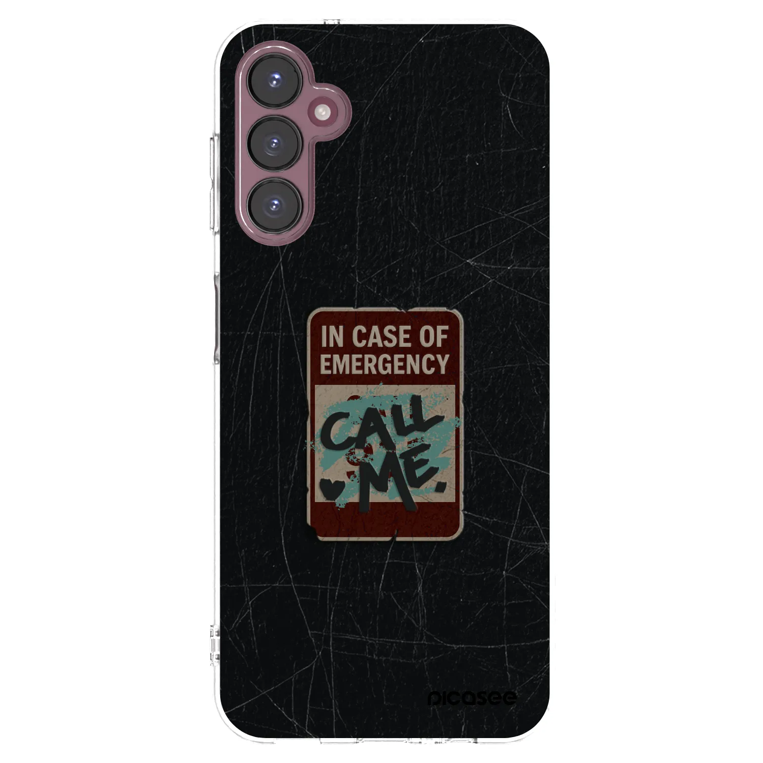Picasee Samsung Galaxy A05s A057G Hülle - Transparentes Silikon - EMERGENCY