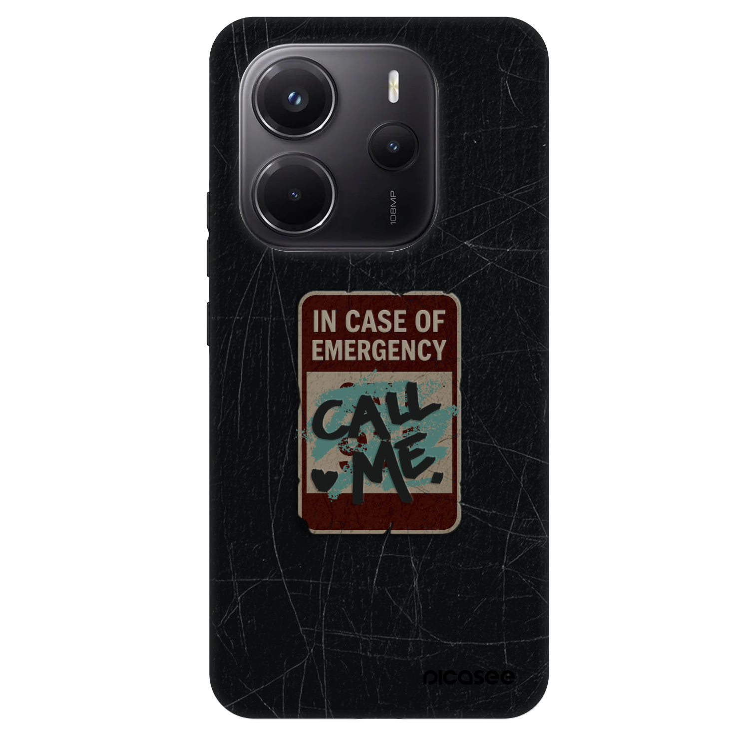 Picasee Fashion Case für Xiaomi Redmi Note 14 5G - EMERGENCY