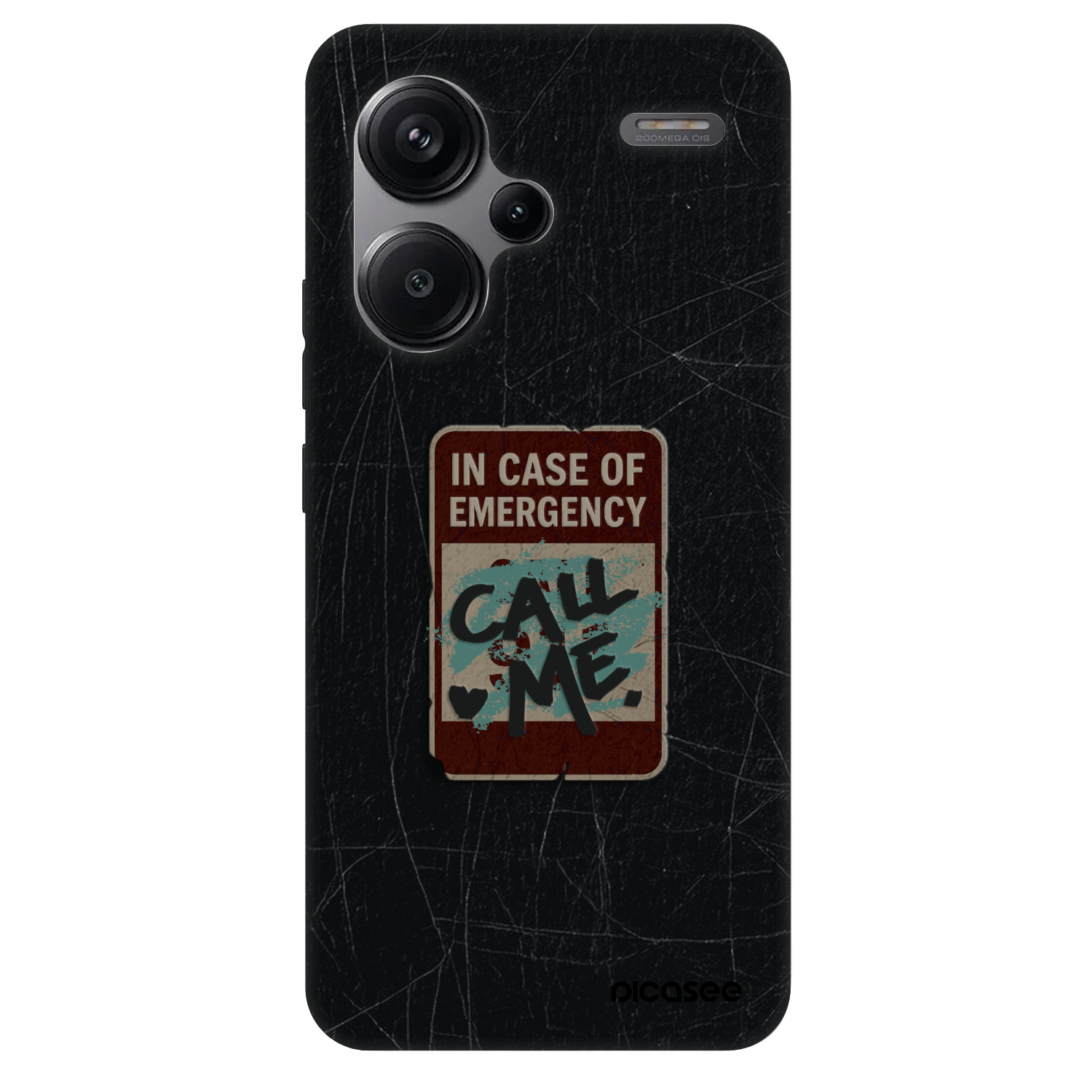 Picasee Fashion Case für Xiaomi Redmi Note 13 Pro+ 5G - EMERGENCY