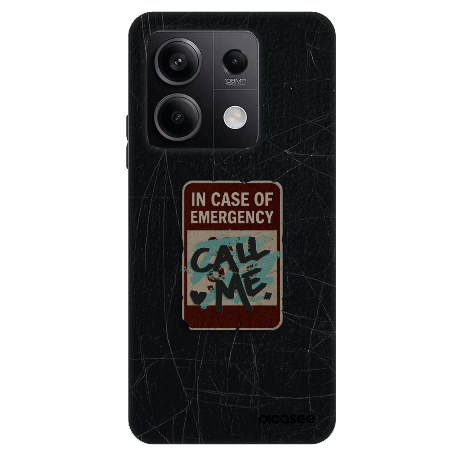 Picasee Fashion Case für Xiaomi Redmi Note 13 5G - EMERGENCY