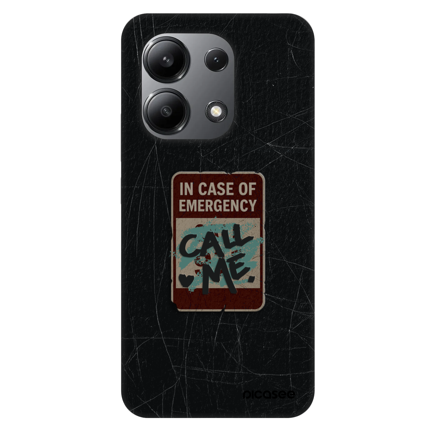 Picasee Fashion Case für Xiaomi Redmi Note 13 4G - EMERGENCY