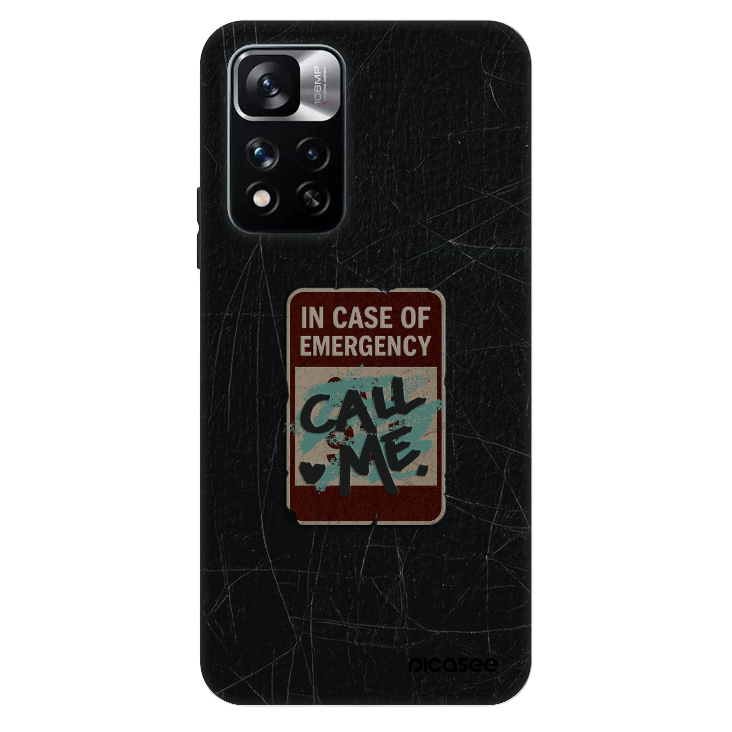 Picasee Fashion Case für Xiaomi Redmi Note 11 Pro - EMERGENCY