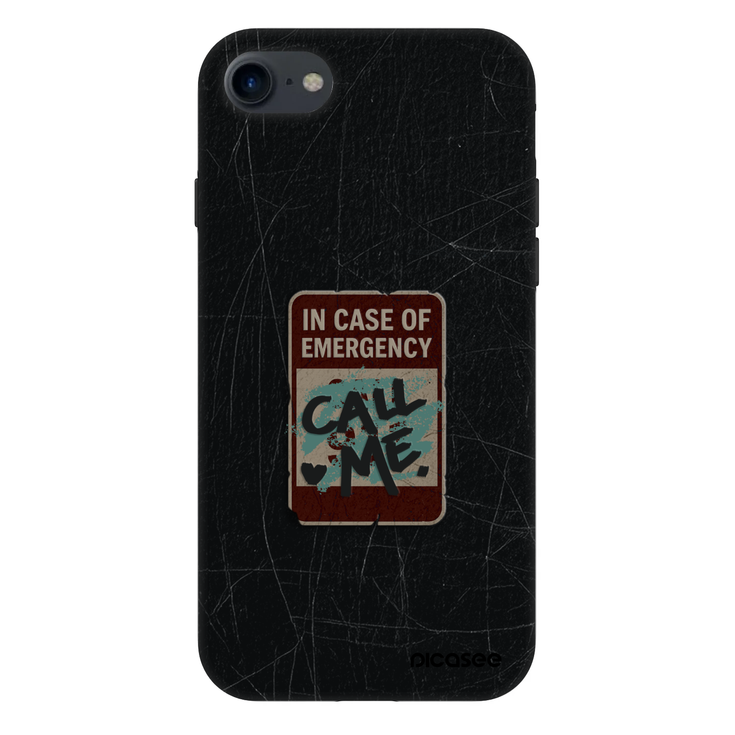 Picasee Fashion Case für Apple iPhone 8 - EMERGENCY