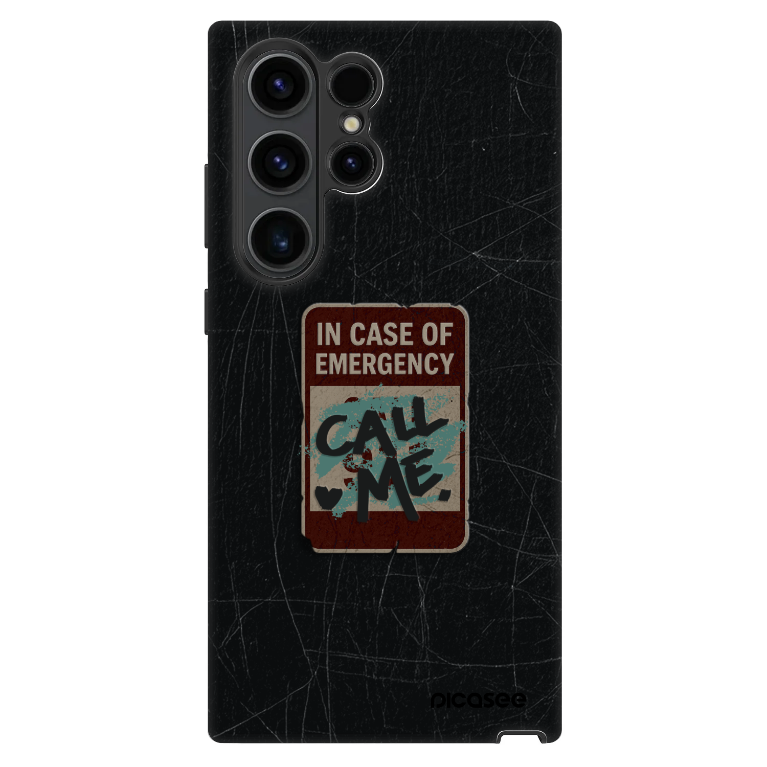 Picasee Fashion Case für Samsung Galaxy S23 Ultra 5G - EMERGENCY