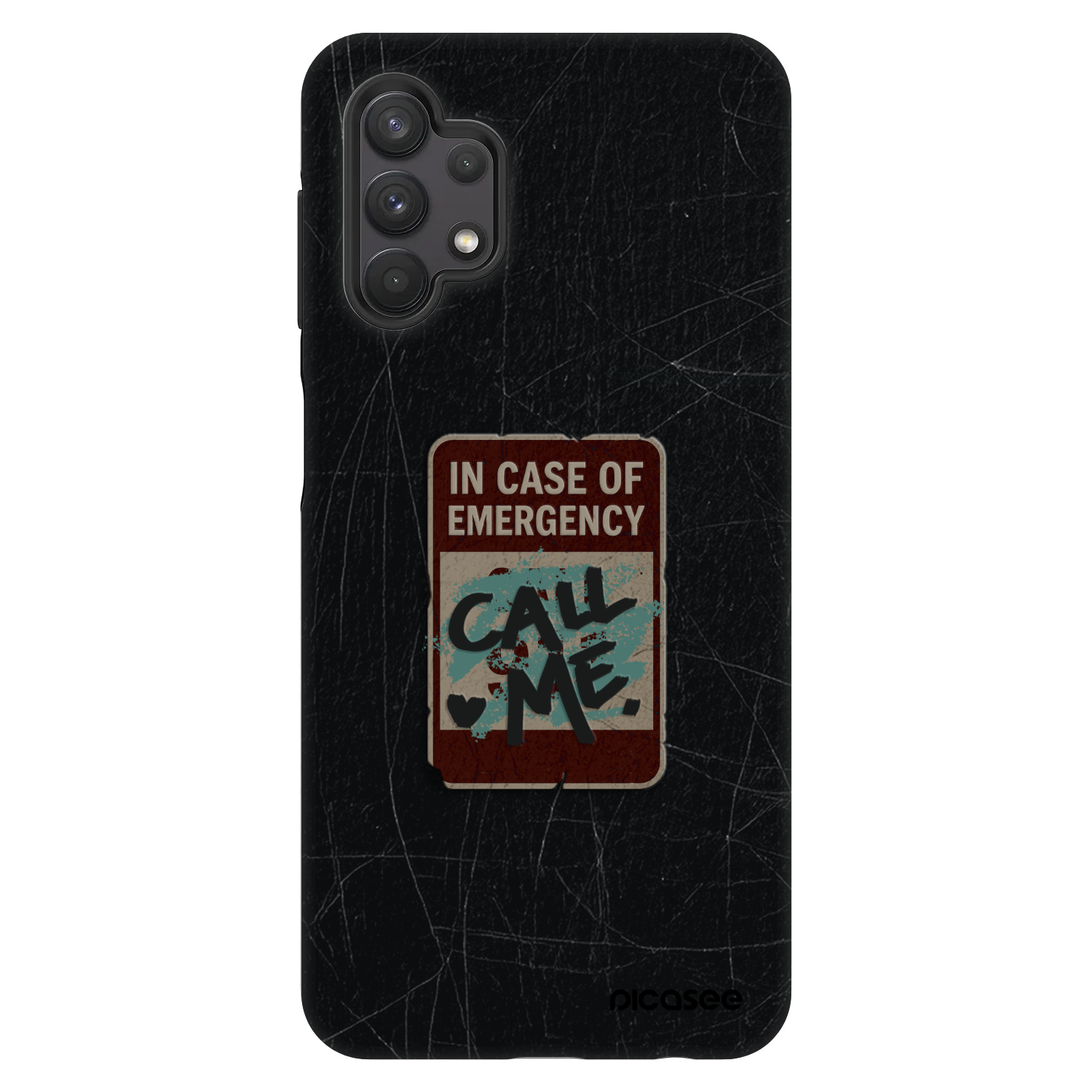 Picasee Fashion Case für Samsung Galaxy A32 5G A326B - EMERGENCY