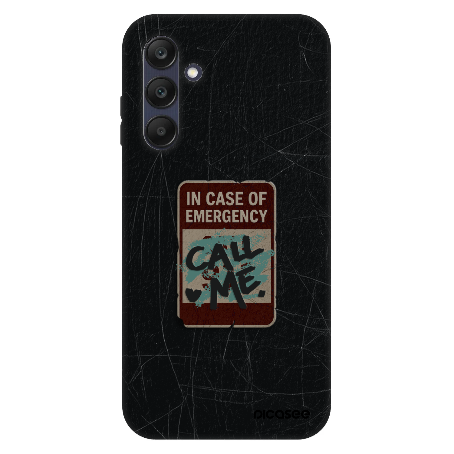 Picasee Fashion Case für Samsung Galaxy A25 A256B 5G - EMERGENCY