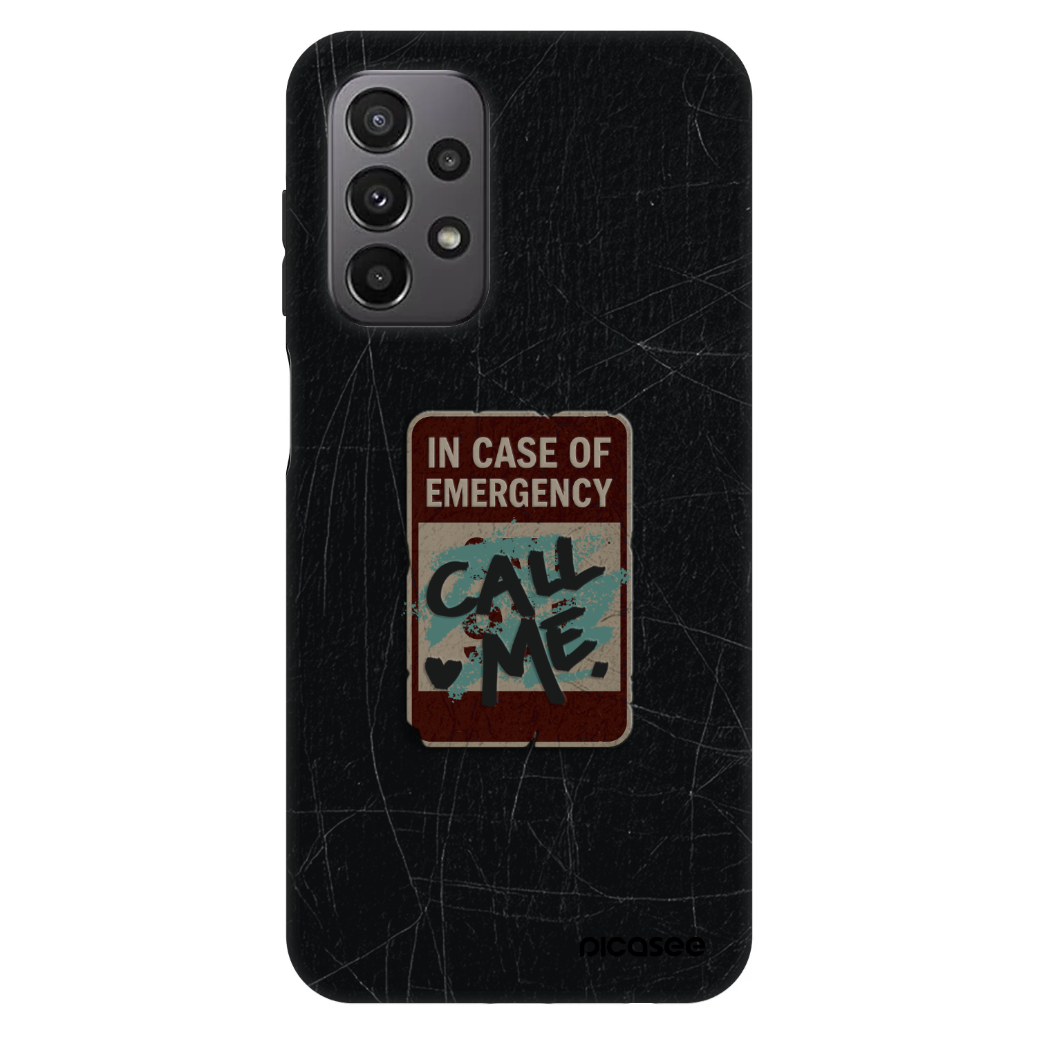 Picasee Fashion Case für Samsung Galaxy A23 A236B 5G - EMERGENCY
