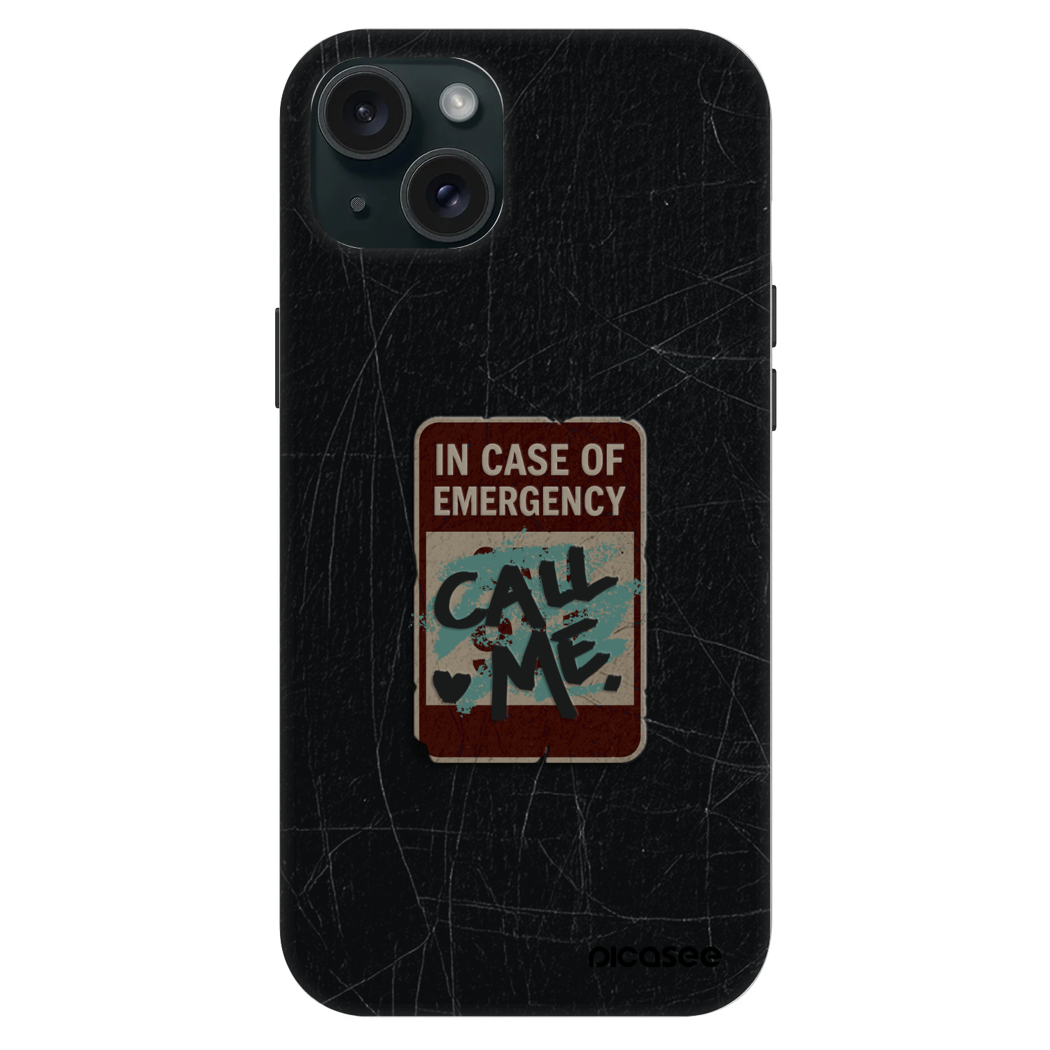 Picasee Fashion Case MagSafe für Apple iPhone 15 Plus - EMERGENCY