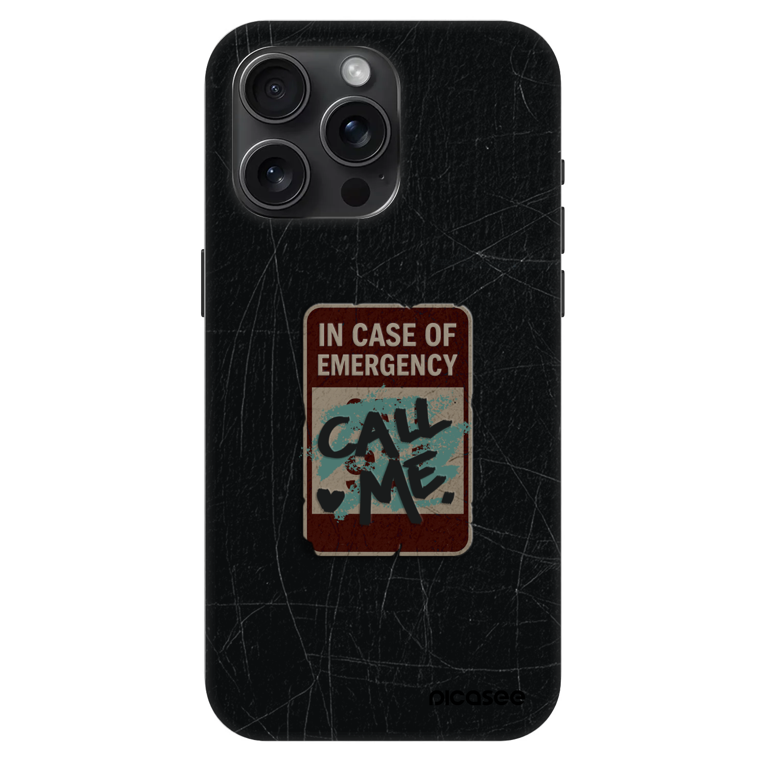 Picasee Fashion Case MagSafe für Apple iPhone 15 Pro Max - EMERGENCY