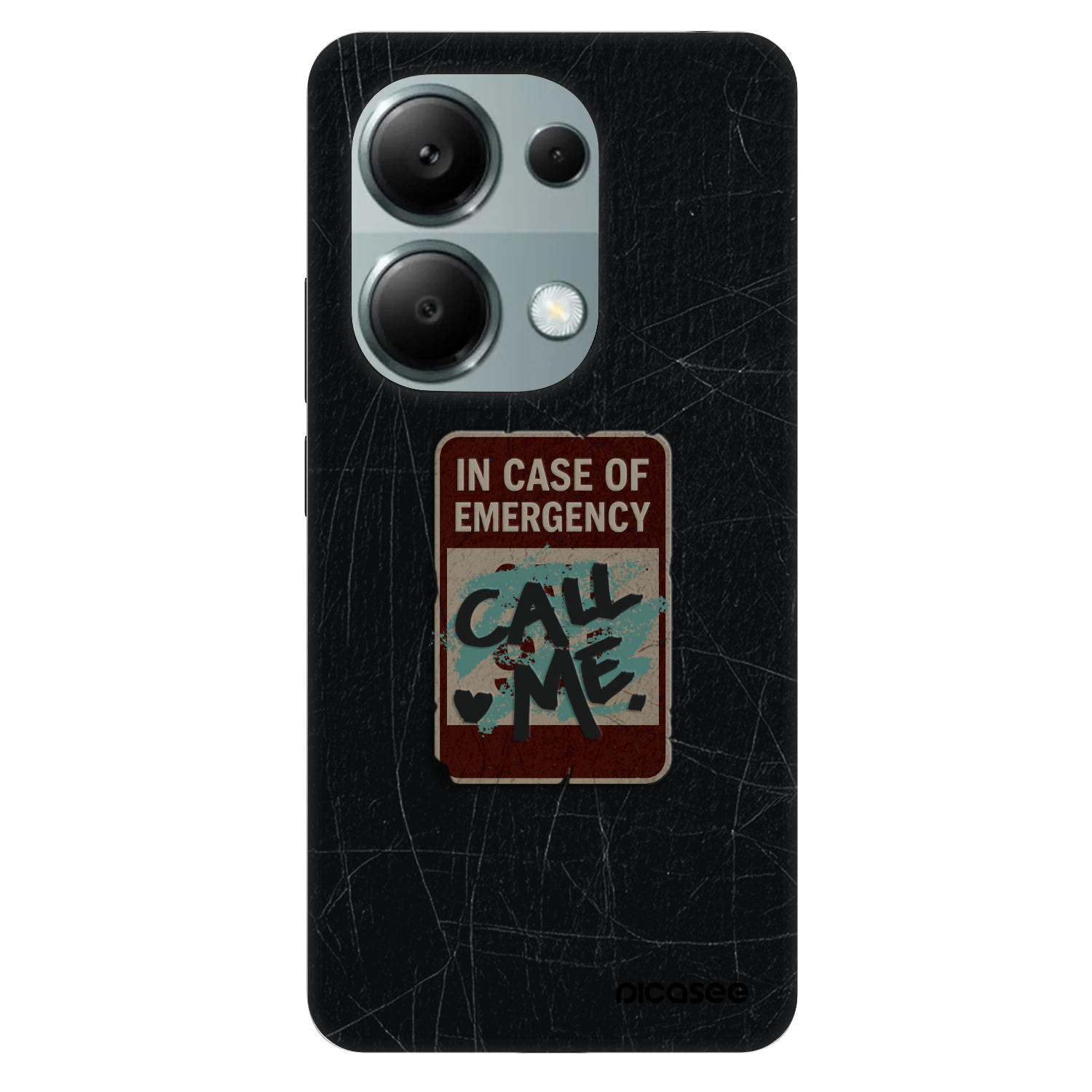 Picasee Fashion Case für Xiaomi Redmi Note 13 Pro 4G - EMERGENCY