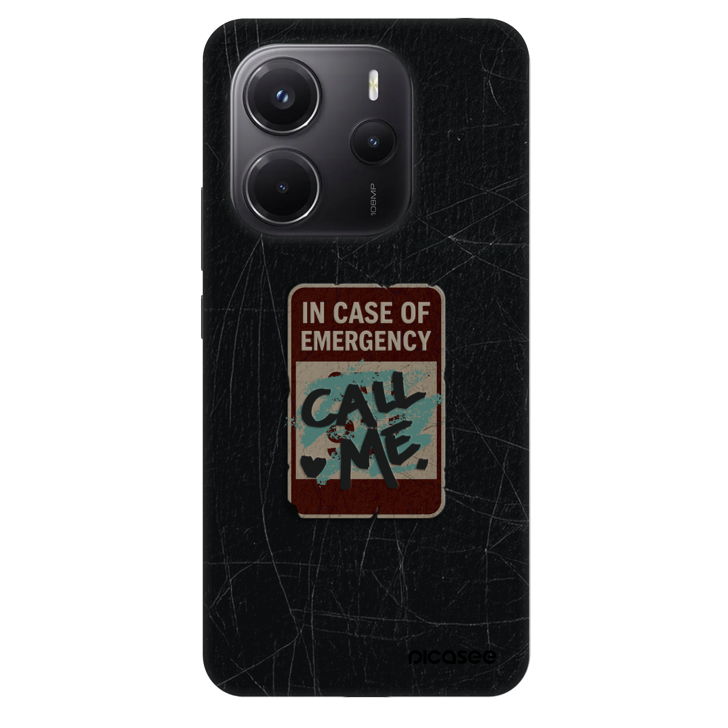 Picasee Fashion Case für Xiaomi Redmi Note 14 4G - EMERGENCY