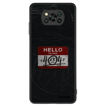 Hülle für Xiaomi Poco X3 - HELLO 404