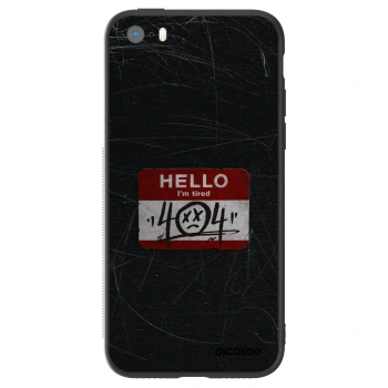 Hülle für Apple iPhone 5/5S/SE - HELLO 404