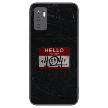 Picasee Xiaomi Redmi Note 10 5G Hülle - Schwarzes Silikon - HELLO 404