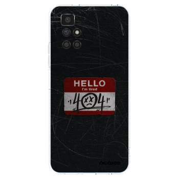 Picasee Xiaomi Redmi 10 Hülle - Transparentes Silikon - HELLO 404