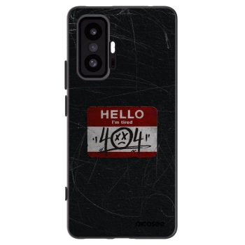 Picasee Xiaomi 11T Hülle - Schwarzes Silikon - HELLO 404