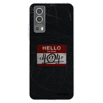 Picasee Vivo Y72 5G Hülle - Transparentes Silikon - HELLO 404
