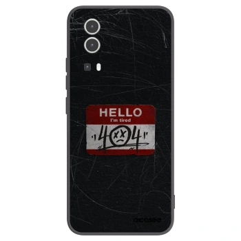Picasee Vivo Y72 5G Hülle - Schwarzes Silikon - HELLO 404