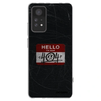 Picasee Xiaomi Redmi Note 11 Pro Hülle - Transparentes Silikon - HELLO 404