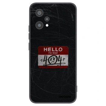 Picasee Realme 9 Pro 5G Hülle - Schwarzes Silikon - HELLO 404