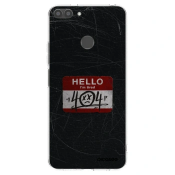 Picasee Huawei P Smart Hülle - Transparentes Silikon - HELLO 404