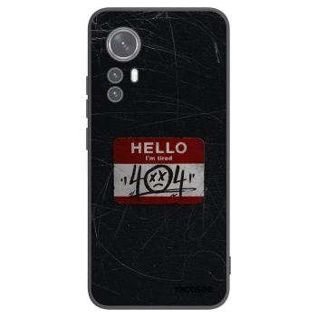 Picasee Xiaomi 12X Hülle - Schwarzes Silikon - HELLO 404