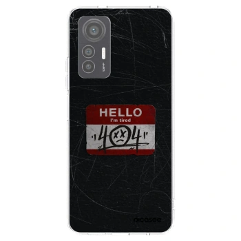 Picasee Xiaomi 12 Lite Hülle - Transparentes Silikon - HELLO 404