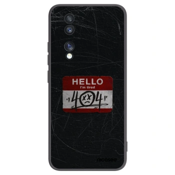 Picasee Honor 70 Hülle - Schwarzes Silikon - HELLO 404