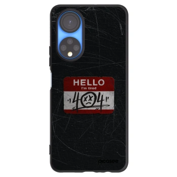 Picasee Honor X7 Hülle - Schwarzes Silikon - HELLO 404
