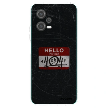 Picasee Xiaomi Poco X5 Hülle - Transparentes Silikon - HELLO 404