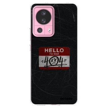 Picasee Xiaomi 13 Lite Hülle - Transparentes Silikon - HELLO 404