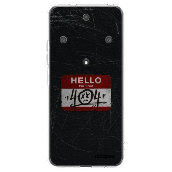 Picasee Honor Magic5 Lite 5G Hülle - Transparentes Silikon - HELLO 404