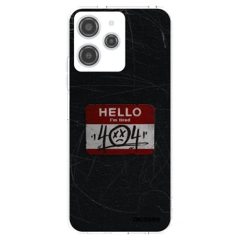 Picasee Xiaomi Redmi 12 4G Hülle - Transparentes Silikon - HELLO 404