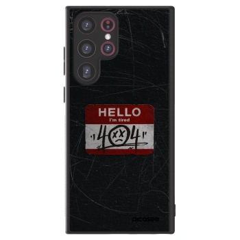 Picasee ULTIMATE CASE PowerShare für Samsung Galaxy S22 Ultra 5G - HELLO 404