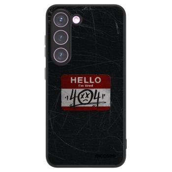 Picasee ULTIMATE CASE PowerShare für Samsung Galaxy S23 5G - HELLO 404