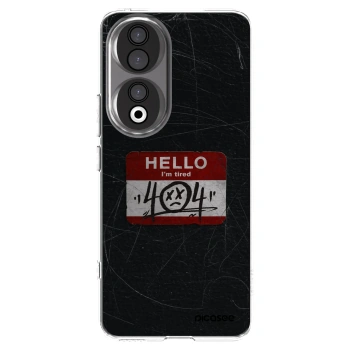 Picasee Honor 90 5G Hülle - Transparentes Silikon - HELLO 404