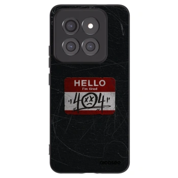 Picasee Xiaomi 14 Pro Hülle - Schwarzes Silikon - HELLO 404