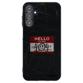 Picasee Samsung Galaxy A15 A156B 5G Hülle - Schwarzes Silikon - HELLO 404