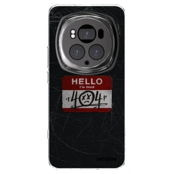 Picasee Honor Magic6 Pro Hülle - Transparentes Silikon - HELLO 404